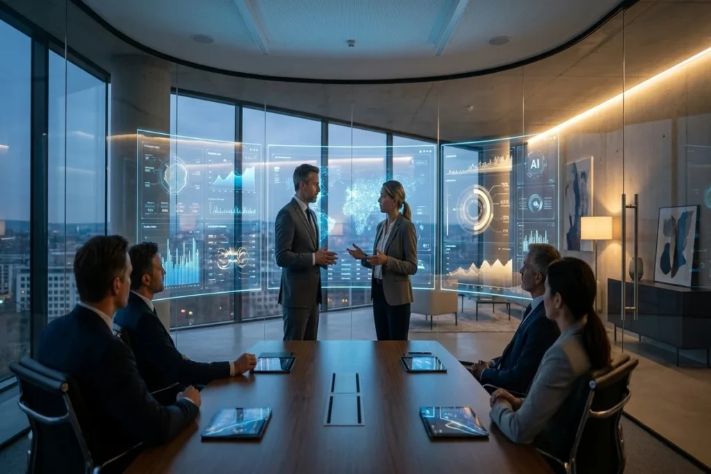 tecnologia de soporte a centro ceo y cio hablando